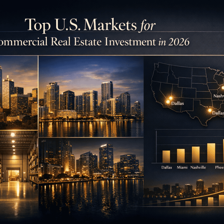 Top U.S. Markets for Commercial Real Estate Investment in 2026